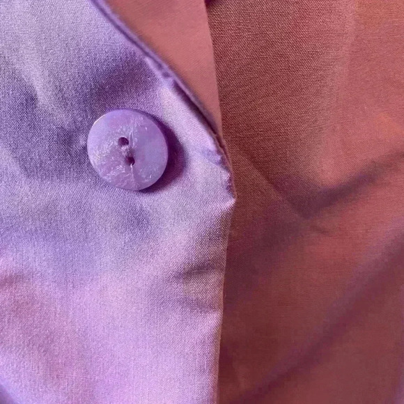 NEW Zara Cut Out Blazer Lilac Long Sleeve Dress Size Small - Picture 7 of 12